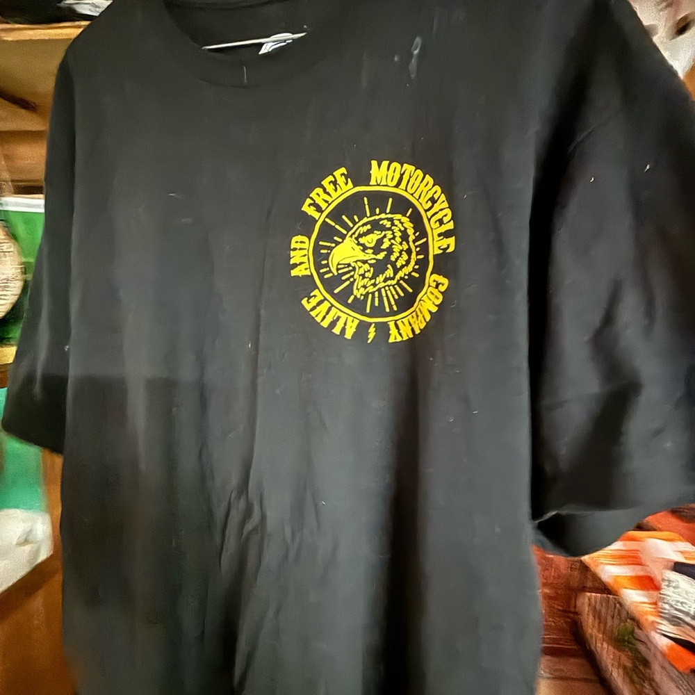Alive and free motorcycle co. Clothing brand